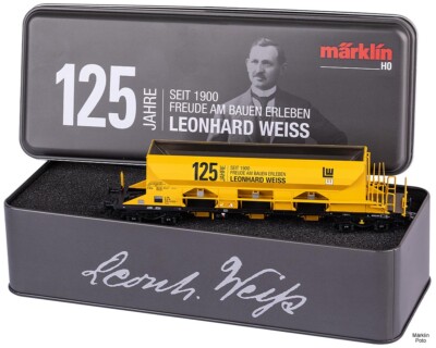 Marklin 48125 Museum Car set for 2025 in tin case HO Scale Leonhard Weiss