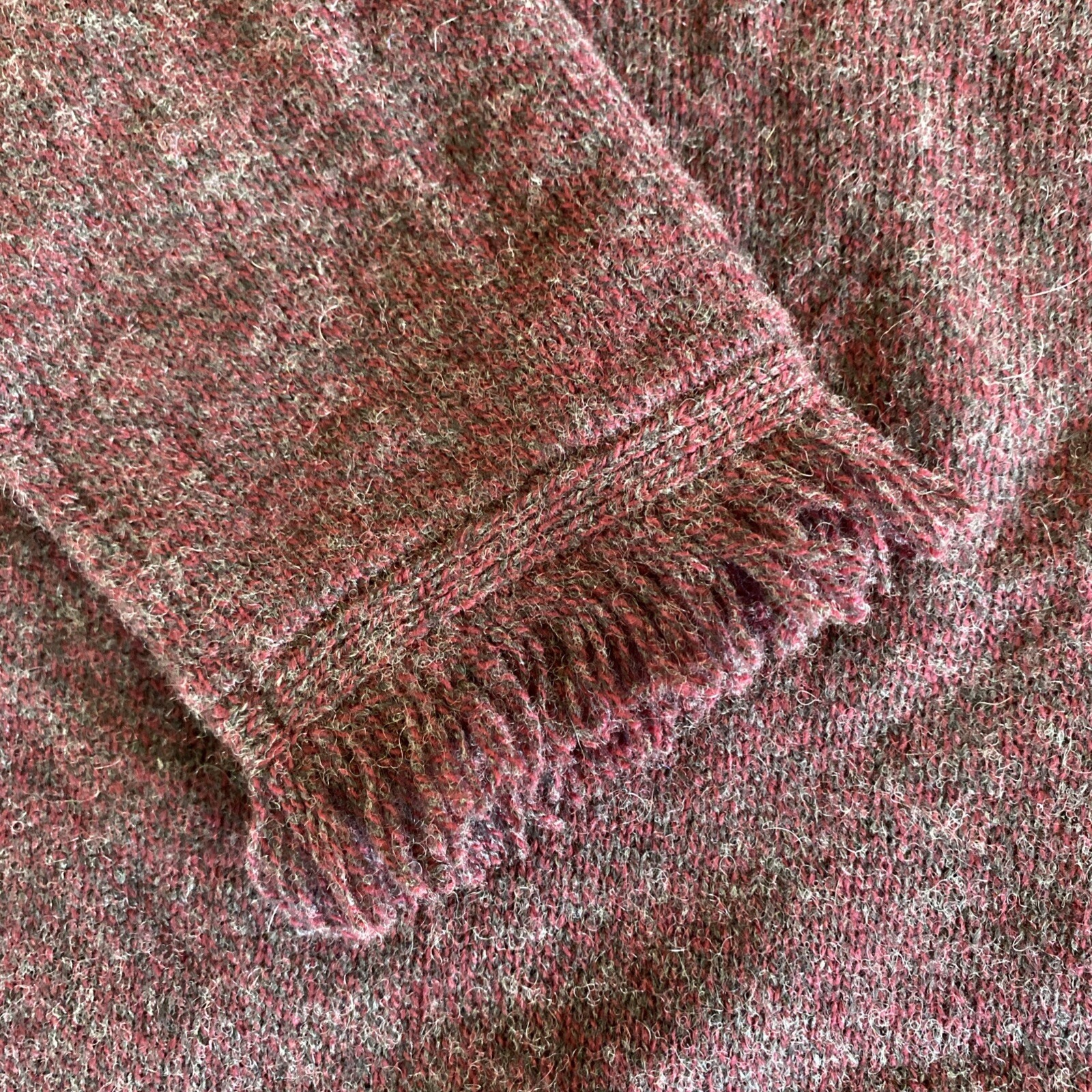 Repeat Silver Edition Maroon Cashmere Sweater-38/S - image 10