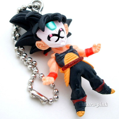 Masked Saiyan DragonBall Super 16 mini Figure Key Chain Authentic BANDAI Japan