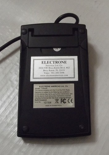 Electrone USB Wired Numeric Keypad Model#720UID Tested & Working - Picture 3 of 3