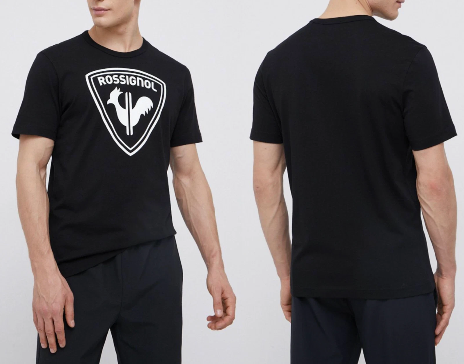 Rossignol Logo Tee T Shirt Supreme Comfort Cotton Sports Top S  