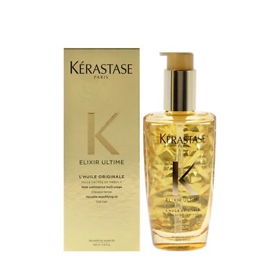 Kerastase Elixir Ultime L'Huile Original Beautifying Hair Oil 3.4oz