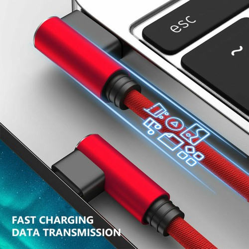 Typ C Ladekabel USB C Auf USB A Schnellladekabel Samsung LG V30 HTC Huawei Sony - Picture 9 of 14