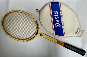 Raquette De Tennis Vintage Davis Classic Cross Grain - Fabriquée Aux USA