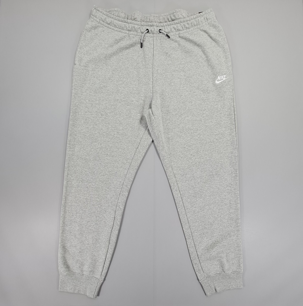 Nike Womens Joggers Grey 1X Fleece Jogging Pants Standard Fit CJ0412 063 |  eBay