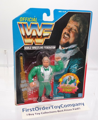 Vintage WWF Hasbro Series 2 Million Dollar Man Fig...