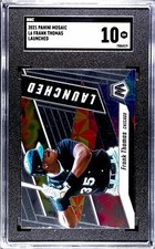 2021 Panini Mosaic Frank Thomas Launched SGC 10 GEM MINT