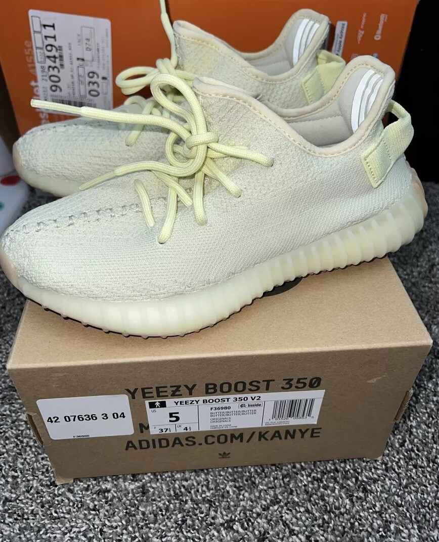 adidas gazelle silver green womens ADIDAS YEEZY Boost 350 V2 (Butter)(F36980) – Trilogy Merch PH main image 1