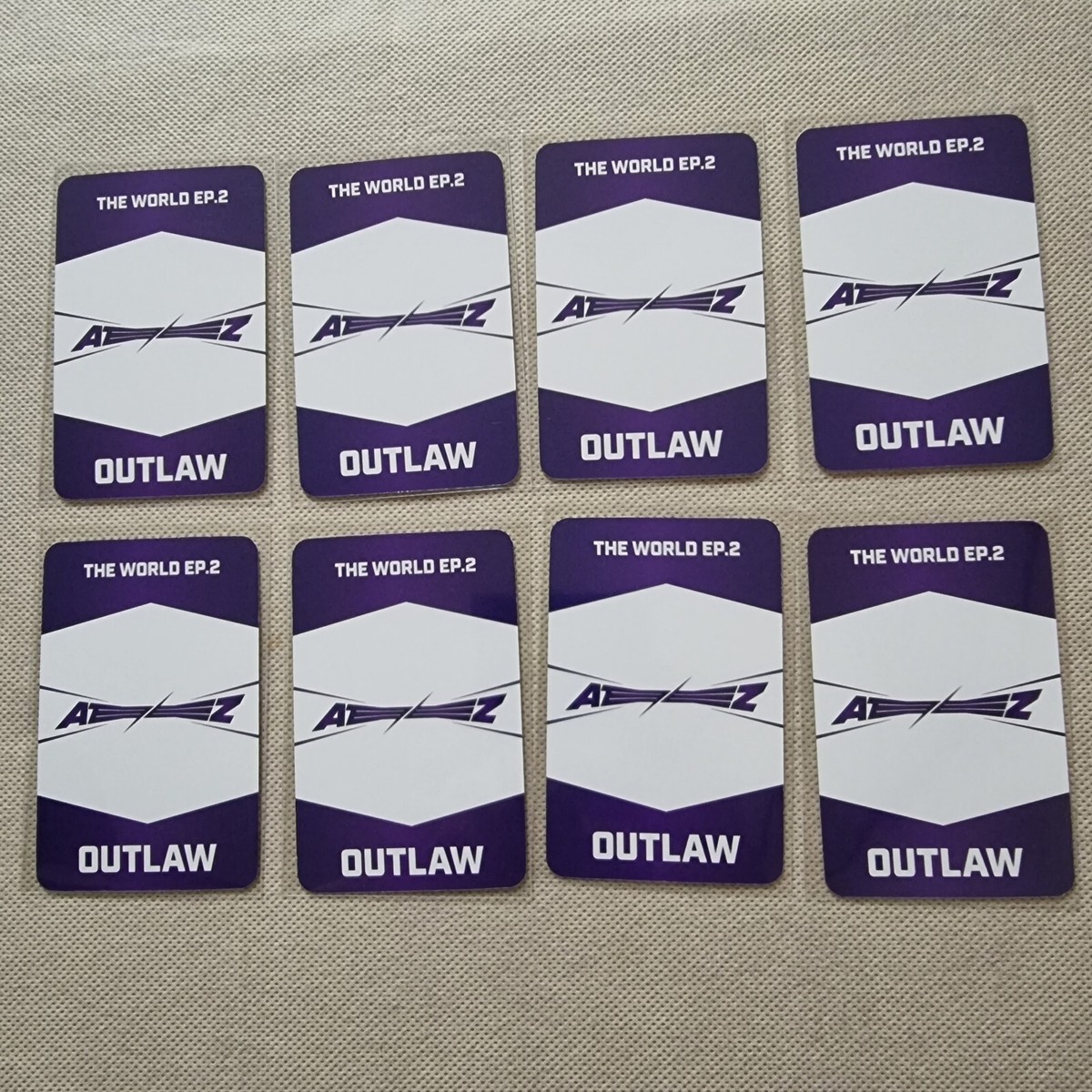 ATEEZ OFFICIAL THE WORLD EP.2 : OUTLAW SOUND WAVE POB LUCKY DRAW
