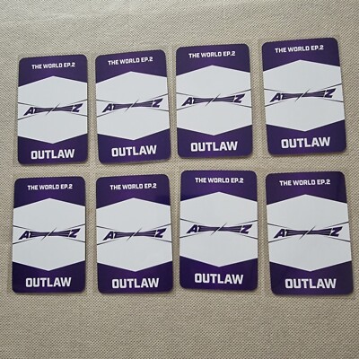 ATEEZ OFFICIAL THE WORLD EP.2 : OUTLAW SOUND WAVE POB LUCKY DRAW