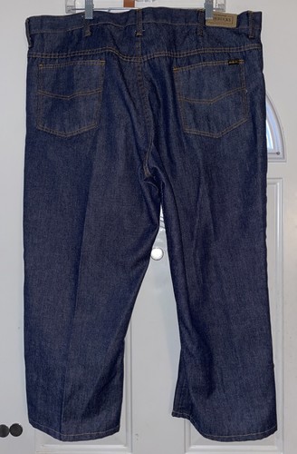 Pantalones de mezclilla vintage genuinos Sears Roebucks ropa occidental azul oscuro 44 - Imagen 2 de 8