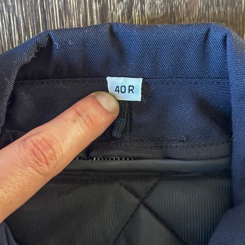 Chaqueta Ricky de Bombero Hecha en EE. UU. Ajuste Recortado Acolchada Forrada Para Hombres M 40R Foto 4 de 4