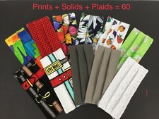 Face Mask Triple Layer With Filter Pocket And Nose Wire Reusable Handmade USA