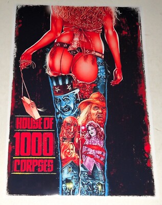 House of 1000 Corpses Rob Zombie Extreme Horror Poster '03 Baby Sherri 19''x13''