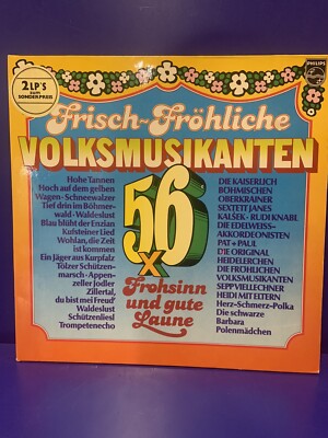 Frisch~Frohliche  VOLKSMUSIKANTEN (German Folk Music) Philips 6623 085