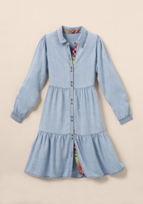 Matilda Jane Heart to Heart Walk the Line Women Chambray Tiered Dress XS X Small | eBay Matilda Jane Heart to Heart Walk the Line Women Chambray Tiered Dress XS X Small | eBay