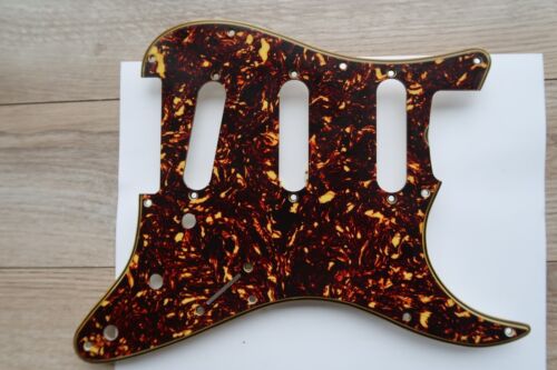 '59 10 hol  Fender Stratocaster Pickguard Nitrate Strat Tortoise Celluloid  USA - Picture 1 of 17