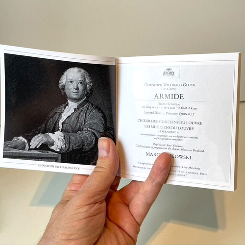 Armide 2 CD Music Box Set 5-Act Opera by Christoph Gluck Feat. Mareille Delunsch - Picture 6 of 6