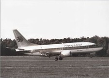 HAPAG-LLOYD BOEING 737 VINTAGE ORIGINAL AIRLINE PHOTO GERMANY