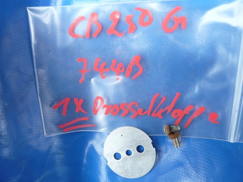 Honda CB 250 G Vergaser Typ 744 B 1x Drossel Klappe Throttle Valve Carburetor