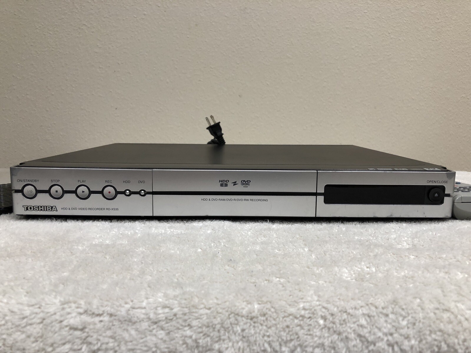 Toshiba HDD & DVD recorder RDXS35SU (W/ 20 NEW VERBATIM DVDRW) eBay