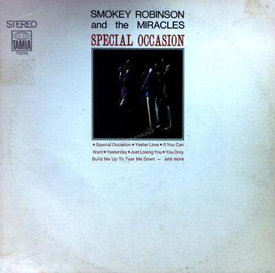 Smokey Robinson And The Miracles - Special Occasion USA LP 1968 (VG/VG) .