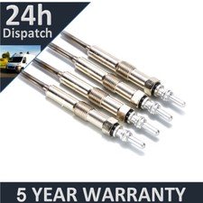 4x Diesel Heater Glow Plugs Fits Nissan Juke 1.5 dCi - 5 YEAR WARRANTY