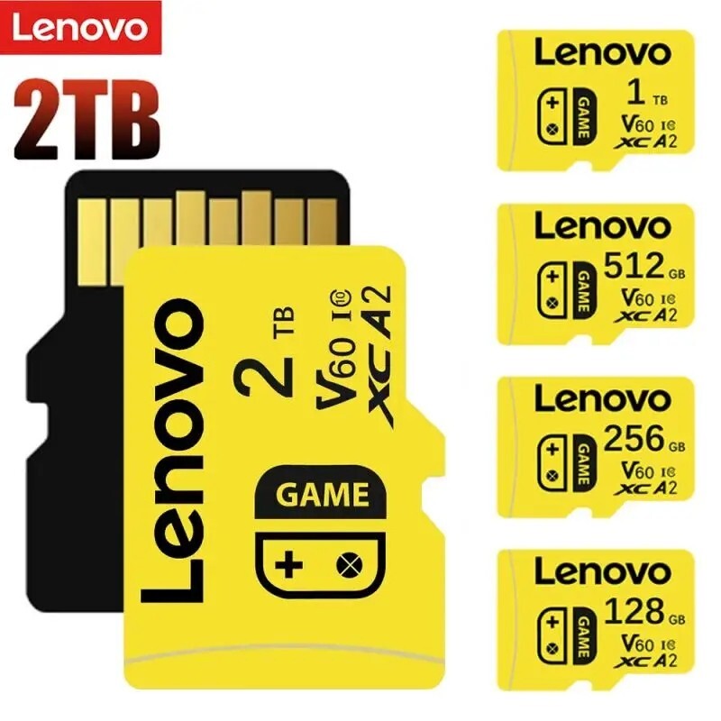 SCHEDA DI MEMORIA LENOVO 2TB U3 V30 4K FULL HD MICRO TF MINI SD - Foto 11