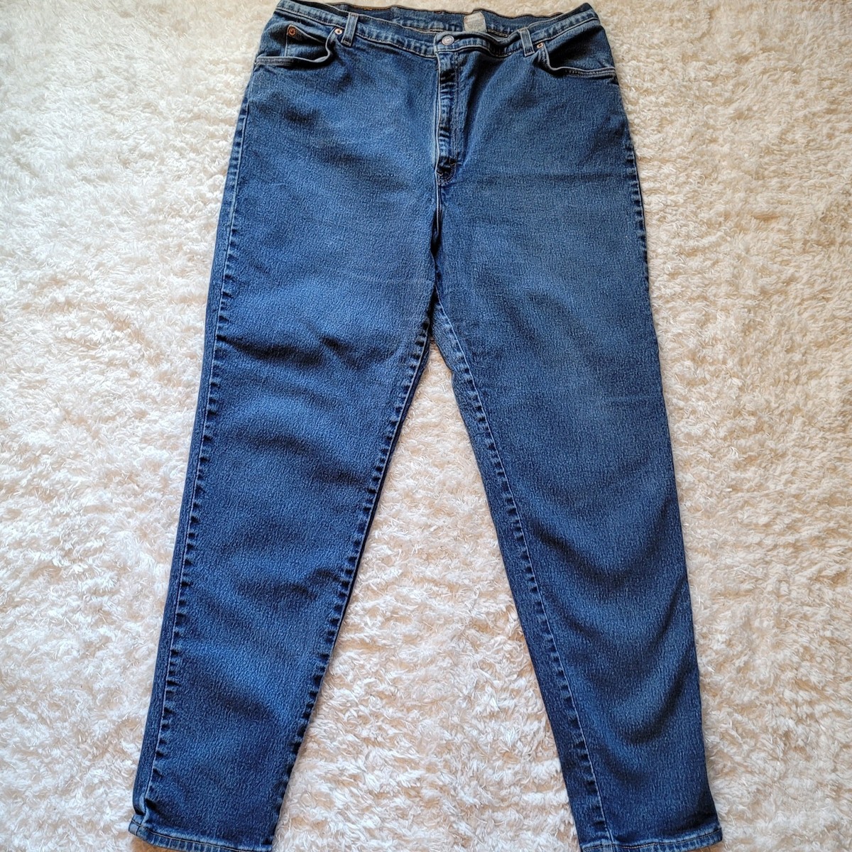 Women's Vintage Levi's 922 Tapered Fit Tapered Leg Jeans Sz 22W