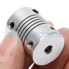 D19L25 Flexible Shaft Coupling CNC Stepper Motor Coupler Connector 3-10mm NEW
