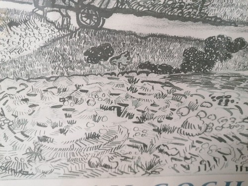 Rare Vintage Large Van Gogh Exhibition Poster Offset Lithograph Print 1984 - Picture 12 of 16