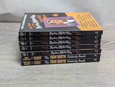 The Best Of Dean Martin Variety Show, Lot of 7 DVD's 