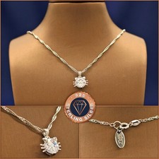 Collana con ciondolo gatto, argento sterling 925 in astuccio, regalo San Valentino
