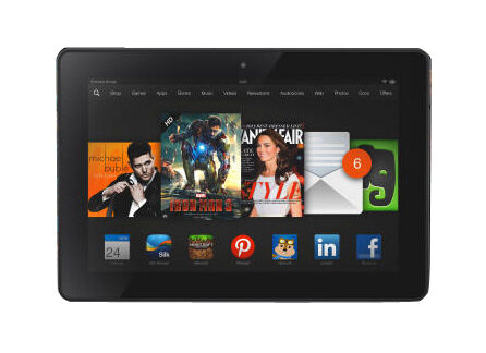 skade ikke noget Blodig Amazon Kindle Fire HDX 7 (3rd Generation) 16GB, Wi-Fi, 7in - Black for sale  online | eBay