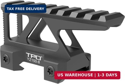 Picatinny Rail Riser Mount 1.50'' Height 3.5'' Long 8-Slot (YZ150-8)
