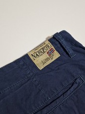 Napapijri Pantalone Chino Uomo Blu Leggero Ed Elegante Taglia L, Casual