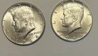 Kennedy Half Dollar 1964 Silver Lot of 2 Coins