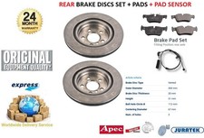 SET DISCHI FRENO ASSE POSTERIORE e PASTIGLIE per BMW X2 (F39) xDrive 20p 2017 in poi