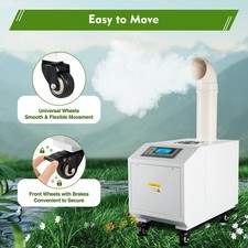 Ultrasonic Humidifier Cooler Sprayer 300W 3kg/h For Agricultural Industrial USA