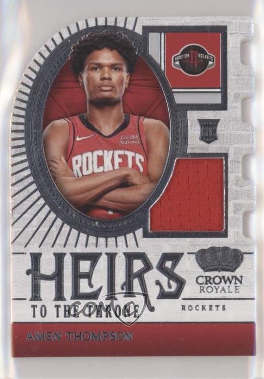 2023-24 Panini Crown Royale Heirs to the Throne Amen Thompson #HT-AMN 09vk