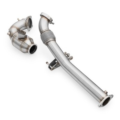 Auspuffrohr Downpipe für mit Schalldämpfer Hyundai i30N Facelift