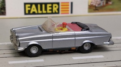 5659 Faller AMS Mercedes Benz 300SE Cabrio - silber metallic