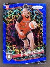 2025 Panini WNBA Prizm TE-HINA PAOPAO Rookie Blue Velocity #61 Atlanta Dream (B)