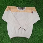 Vintage Avia Blank Sweatshirt Womens Medium 21x22 White Beige