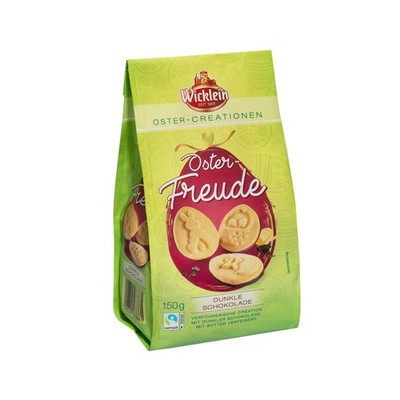 Wicklein Oster Creationen Oster Freude Dunkle Schokolade 150g