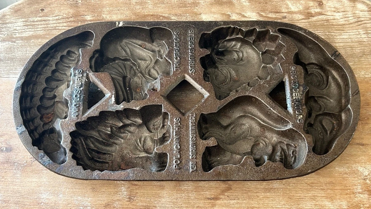 John Wright flake Cake Pan 鋳鉄製焼き型 John Wright flake Cake Pan 鋳鉄製焼き型 John Wright flake Cake Pan