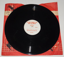Very Rare Horror Movie Lobby Spot Record Alfred Hitchcock Psycho 78rpm Paramount