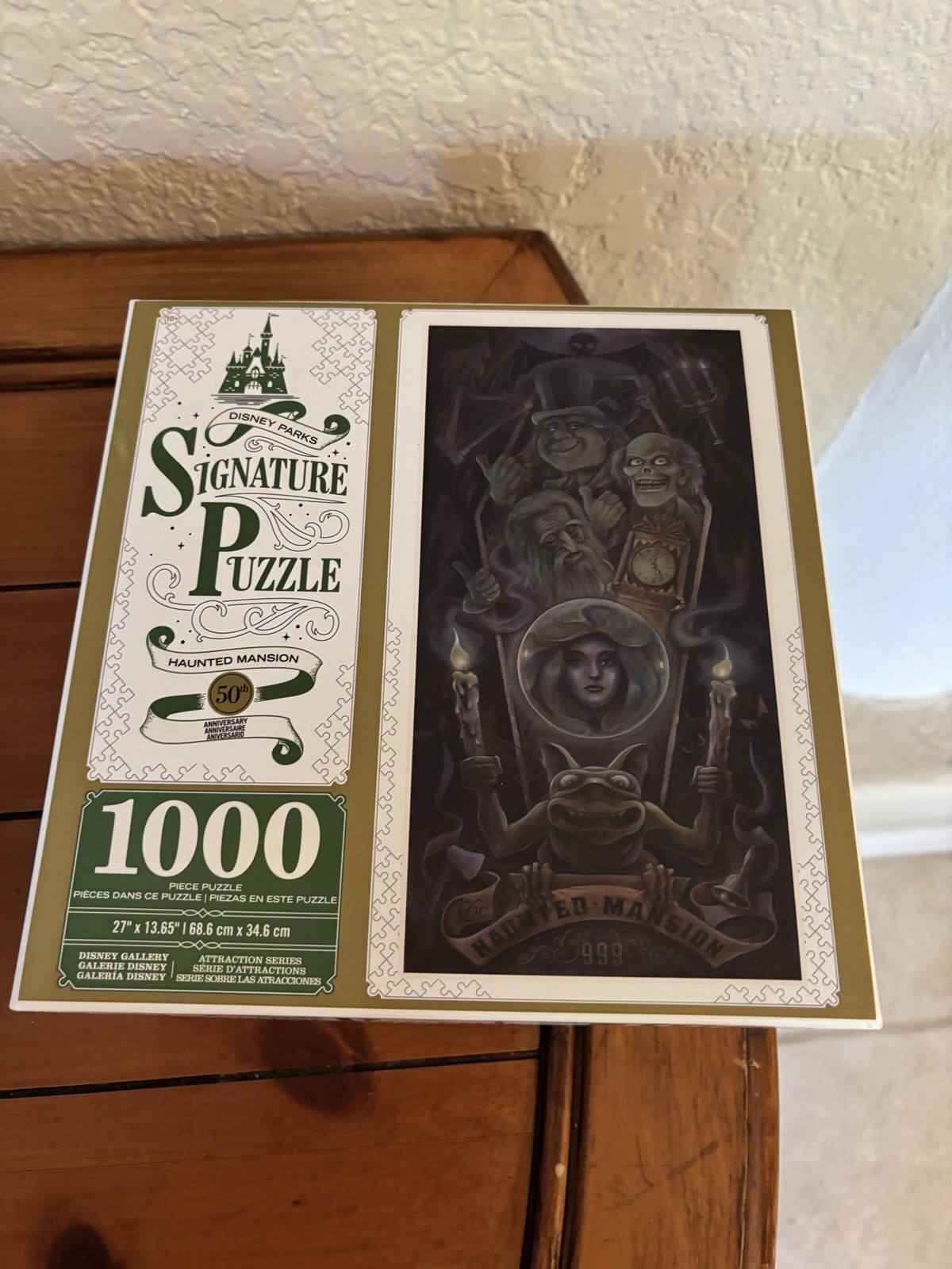Disney Haunted Mansion 50th Anniversary Signature Puzzle 1000 Pieces