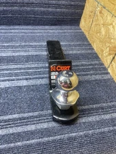 Curt 45830 Hitch 7500 Lb 750 Lb Tongue Weight 2" Ball 2" Drop 1" Hole (B2)