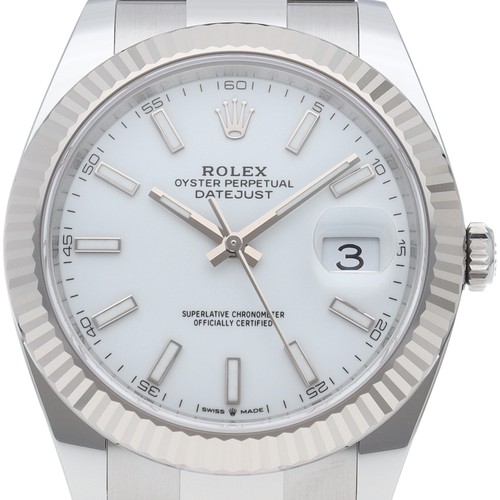 ROLEX Datejust 41 Men's Watch Oyster 126334 K18WG/Stainless Steel mensWatch ...